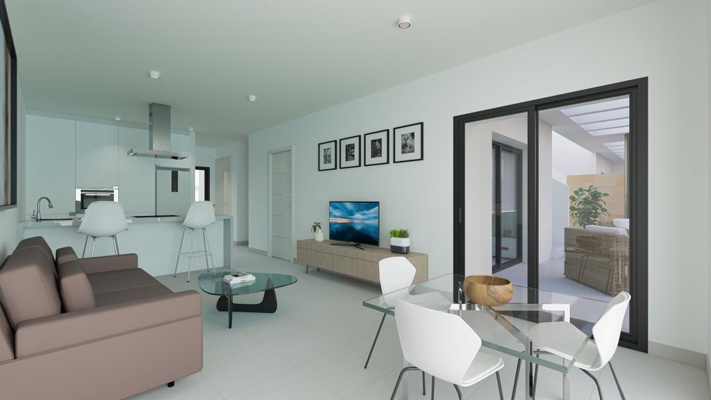Contemporary new build apartments in the heart of La Zenia