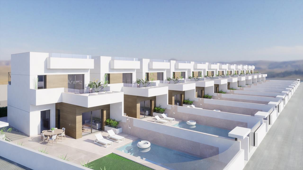 New build detached villas in Los Montesinos