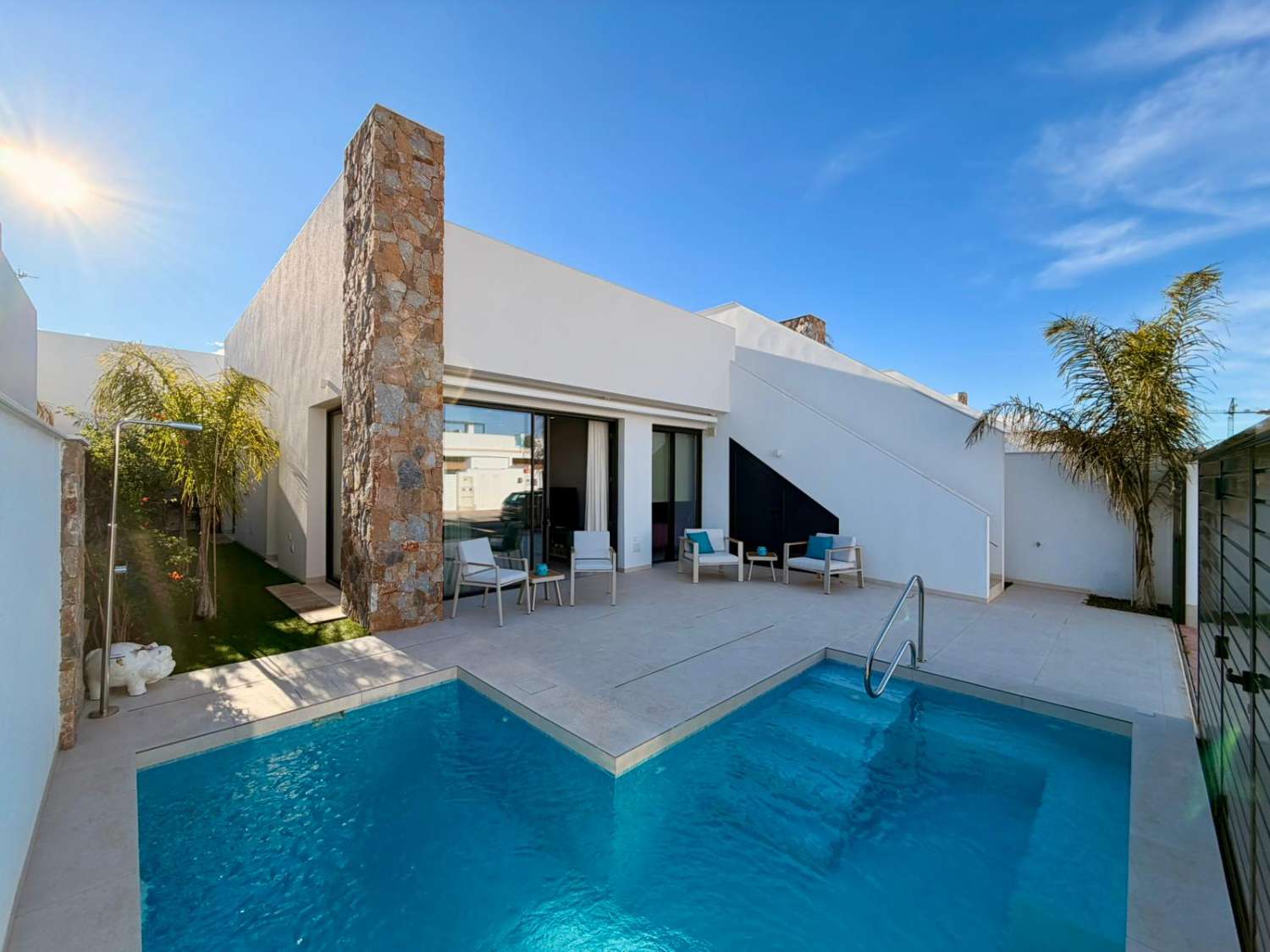 Luxury villa in San Javier, near the sea.