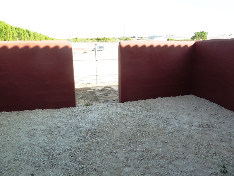 Finca rústica con gran parcela y 12 establos para caballos en San Miguel de Salinas