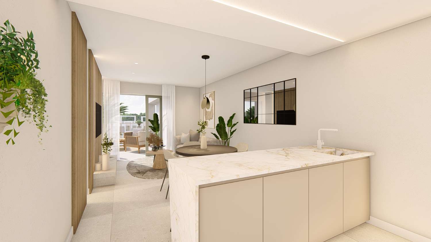 Apartamentos de 2/3 dormitorios en los alcazares