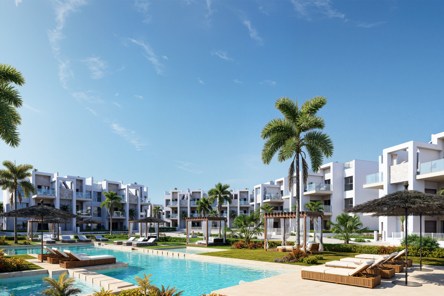 Apartamentos de 2/3 dormitorios en los alcazares