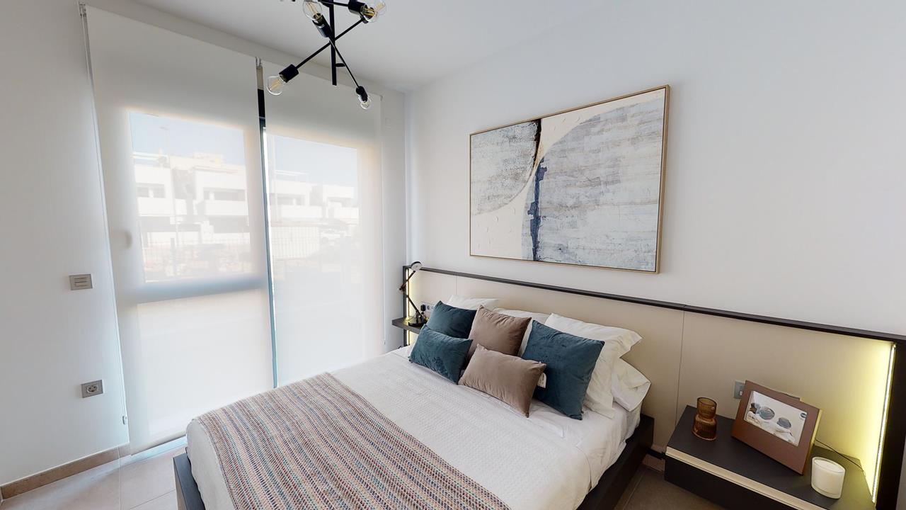 Modern new build bungalow apartments in Santiago De La Ribera