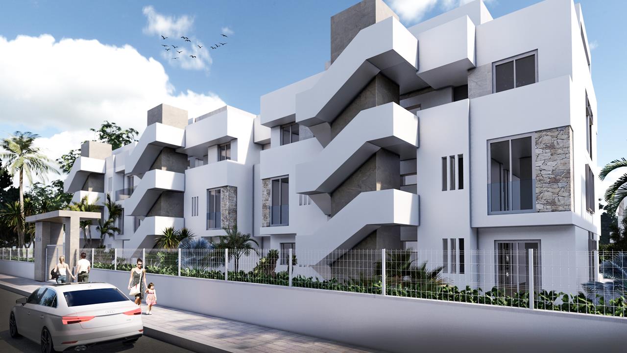 Contemporary bungalow apartments in the popular area of El Raso, Guardamar