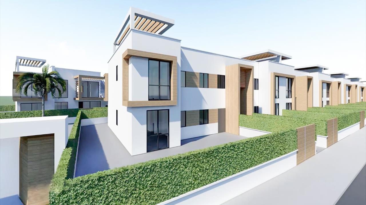 New build bungalow apartments in Pau 26, Villamartin