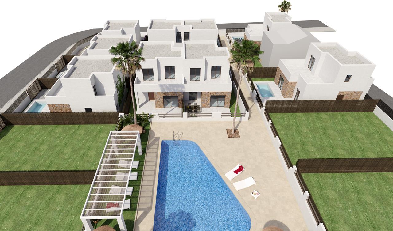 Modern new build villa in Villamartin