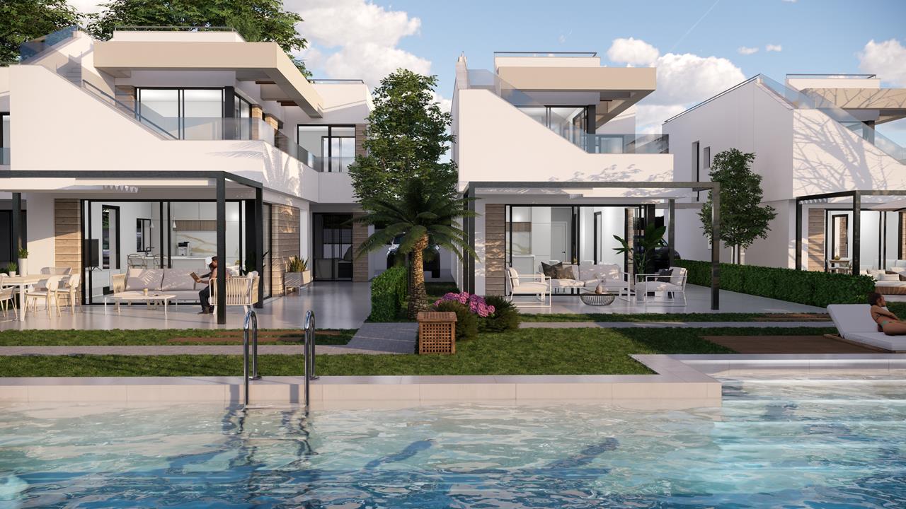 Villas modernes en première ligne à Lo Romero Golf