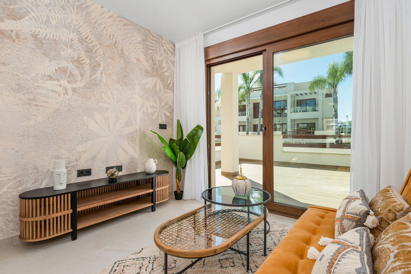 Apartamento planta baja con 2 habitaciones en Los Balcones (Torrevieja)