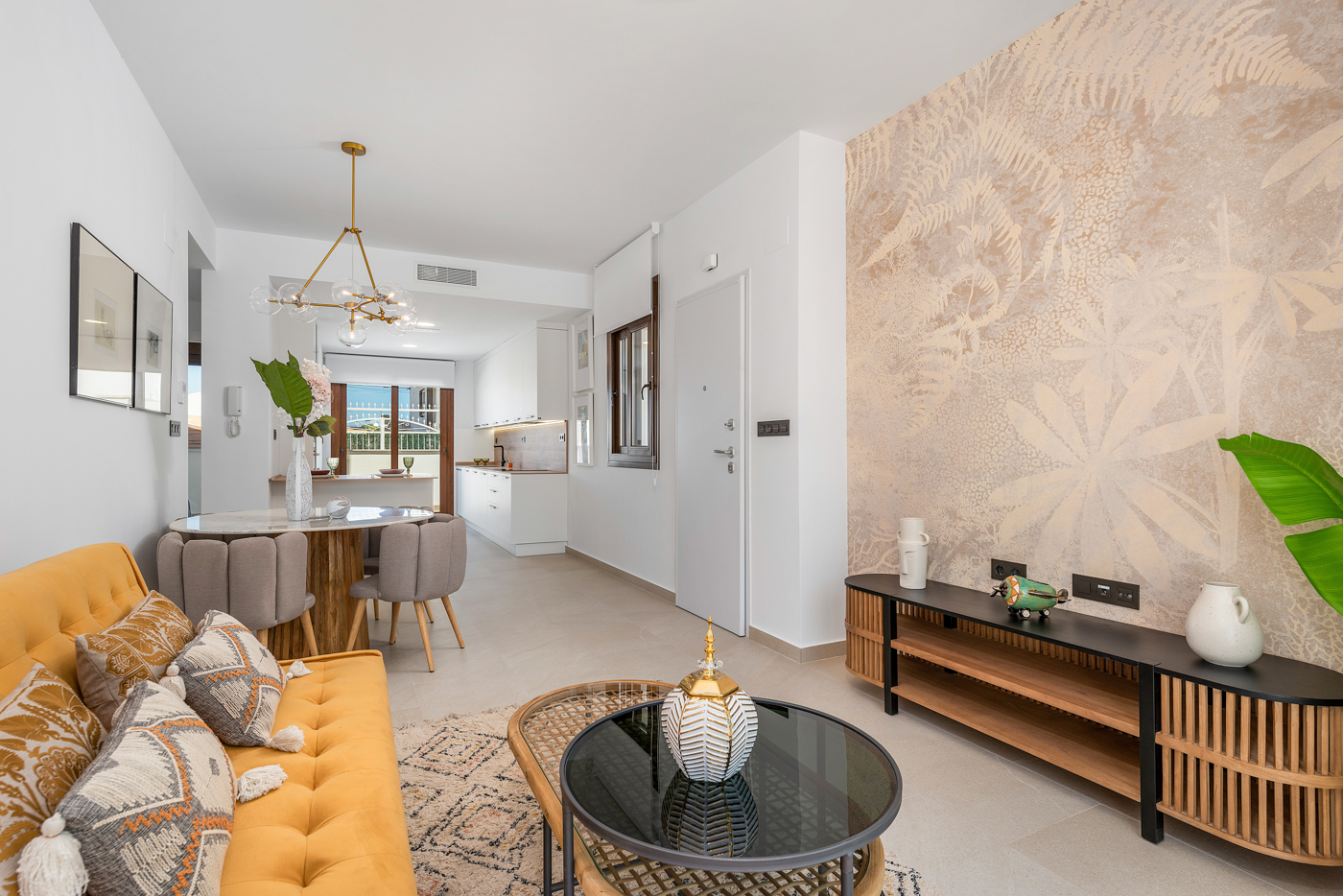 Apartamento planta baja con 2 habitaciones en Los Balcones (Torrevieja)