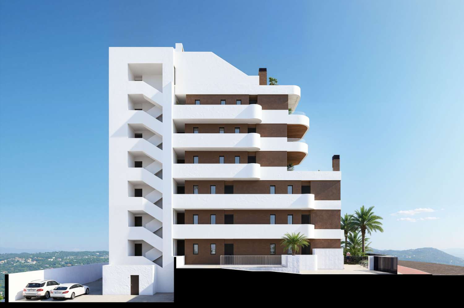 Apartamentos de 2/3 dormitorios con piscina comunitaria en Guardamar del Segura